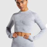 Gymshark Camo Seamless Long Sleeve Crop Top Photo 0