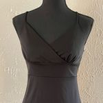 EXPRESS 🔥 Black V-Neck Spaghetti Strap Slip Dress Juniors LBD 90s Style🔥~7/8 Photo 6