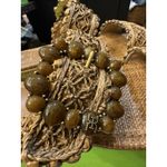 Sam Edelman Elisa Women's Shoes Dark Natural Size 9.5 Woven Raffia Sandal Slide Photo 4