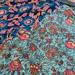 Natural Life  Boho Crew Neck Multi Media S/S Top Size Medium Photo 8