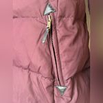 Ralph Lauren Lauren Women's Medium Down Burgundy Faux Fur Hooded Puffer Jacket Photo 5