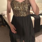 Semi Formal High low dress Black Photo 2