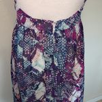 Windsor  mermaid print maxi cami open back dress purple blue Photo 5
