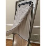 White House | Black Market Silver Metallic Side Zipper Tweed Pencil Skirt 6 Photo 2