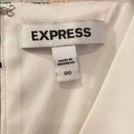 EXPRESS  00 Floral Chiffon Flutter Sleeve Fit & Flare Mini Dress - NWOT Photo 12