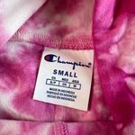 Champion  Women's Small Tie-Dye Pink Biker Shorts Athletic 7" Inseam Photo 4
