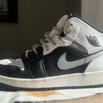 Jordan 1 Mid Youth Size 5 White Shadow Womens Sz 6.5/7 Photo 5