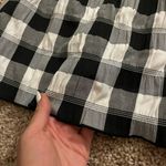 Kendall + Kylie Black and white gingham checkered mini skirt never worn Photo 2