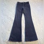 frame denim FRAME Le One Flare Jeans – Dark Indigo Wash Sz 2🧡 Photo 1