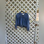 Free People ❤️ charlotte denim blouse Photo 4