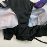 Champion  C9 Shorts DuoDry Built In Brief Athletic Exercise Abstract Floral Black Photo 9