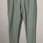 Alo Yoga Alo Alosoft Heathered Light Green/Teal Leggings w Jogger Bottom Pants S Photo 0