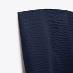 ZARA  strapless tube flowy navy blue summer vacation casual dress  Photo 3