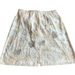 Quantum Sportswear Vintage Cream Shell Skort Skirt Athletic Casual Size Large Tan Photo 6