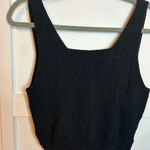 Lou & grey Nwt Black Knit Sweater Tank Photo 5