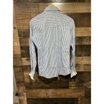 Vintage Karman Western Womens Pearl Snap Striped Size 11/12 Rodeo Cowgirl‎ Photo 1