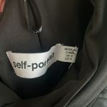 Self Portrait Self-Portrait Crossover Midi Dress Black Photo 8