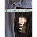 Avia Active Athletic Top Long Sleeve Logo Size L Round Neck Gray NWT Ruching Photo 5