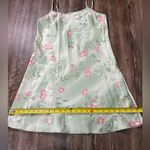 Avon Mint Green Floral Slip Dress Y2K Croquette Mini Small Cottagecore Summer Photo 6