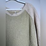Free People Oversized Lightweight Wool Camel Knitted Sweater Sz S Photo 3