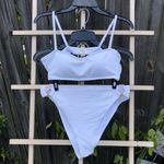 Cabana Del Sol NEW  White Swimsuit Bikini size XL Photo 1