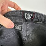 BDG Kick Flare High Rise Crop Jeans Washed Black Size 24 Photo 5