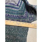 Gap  100% Wool Striped Crewneck Sweater Xl Fair Isle Crop Mom Y2k Photo 3