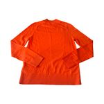COS Woman’s Small 100% Wool Collared Bright Orange Oversized Sweater Casual Photo 4