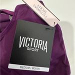 Victoria's Secret NWT Sport Crisscross Cage Front Sports Bra Purple Medium Photo 2