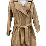 Tommy Bahama Women's 100% Silk Short Trench Coat Size Small SKU 1074 Photo 0