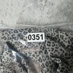 Chico's Shirt Women 8/10 1 Black Gray Cheetah Print CoolMax All Seasons Preppy Photo 7