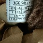 UGG  Elsey Chocolate SuedeWedge Boots Lace Photo 7