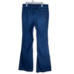 Altar'd State Blue Front Seam Detail Denim Flared Jeans Size 28 Photo 3