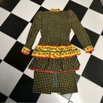 Vintage 80s Deborah Boutique Tiered Ruffle Polka Dot Cocktail Dress Party size 8 Multiple Photo 7