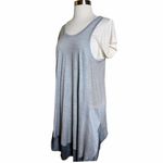 Marc Jacobs  Bergdorf Goodman Sheath Dress Short Sleeves Silk Gray Layered 6 NWOT Photo 1