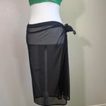 Shapemint‎ Womens S/L Swim MultiWay Sarong Mesh Beach Cover Up Black Size undefined Photo 3