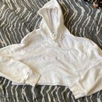 Rodarte Radarte Los Angeles California Off White Cropped Hoodie Photo 0
