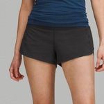 Lululemon Black Speed Up Low-Rise Lined Short 2.5 Photo 0