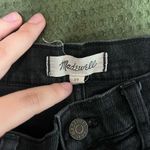 Madewell  Black Denim Shorts Photo 2