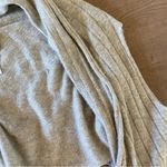 Brochu Walker  wool cashmere gray knit cardigan wrap sweater Photo 2