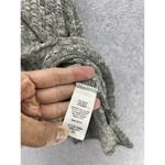 Kaileigh  Women's Tank Open Slit Back Sleeveless Taupe Size Large Ribbed Photo 3