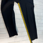 Betabrand Pants Womens Large Petite Black Ankle Zip Ponte Center Seam Slim Leg Photo 13