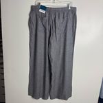 Old Navy NWT  High Rise Linen Wide Leg Pant Light Tone Chambray Size‎ Large Photo 2