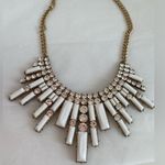 Forever 21  White Stone & Rhinestone Fashion Necklace Photo 1