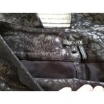 Nic+Zoe  Wonder Stretch Embossed Shimmer Slim Black Pants Womens Size 4 Photo 5