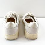 Gola Grandslam Savanna Spotted Lace Up Low Top Sneakers White Gray 7 Photo 5