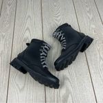 Sorel Women's Lennox Leather Lace-Up STKD WP Boots US6.5 Black / Sea Salt $190 Photo 5