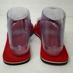 Rothy's Womens size 6 Red The Flip Flop Firecracker Slip On Sandals Flat Thong Photo 3