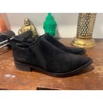 ZARA Western Suede Black Booties 7 Festival Boho Photo 11