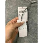 WAYF Light Grey Bow Soft Sweater Size Medium NEW Photo 3